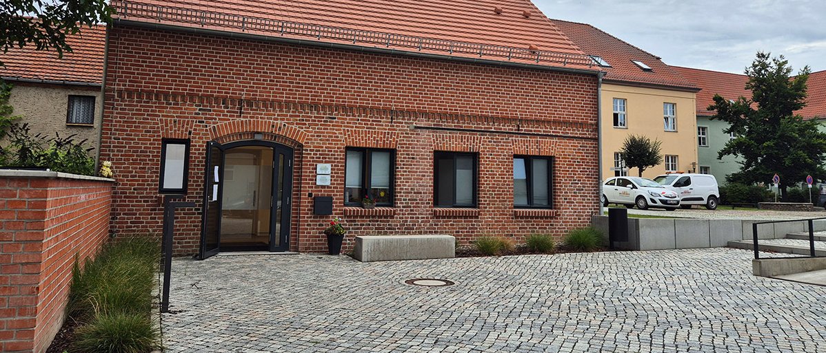 Ansicht eines Hauses