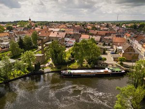 Luftaufnahme von Zehdenick