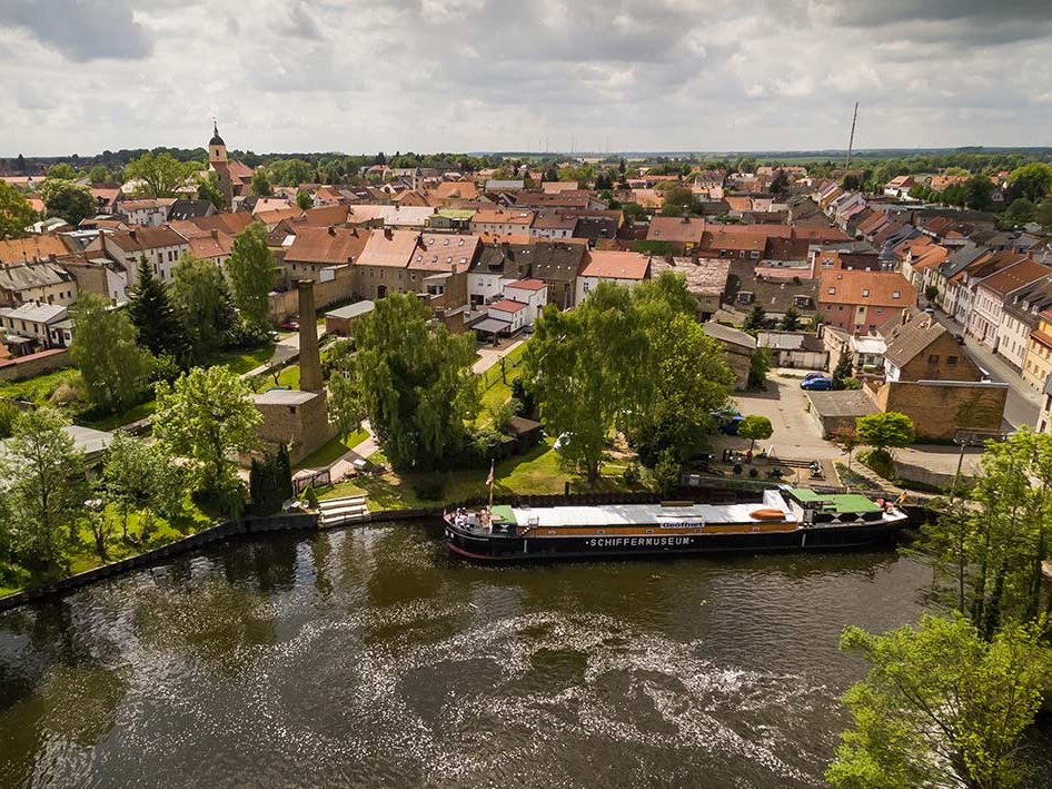 Luftaufnahme von Zehdenick