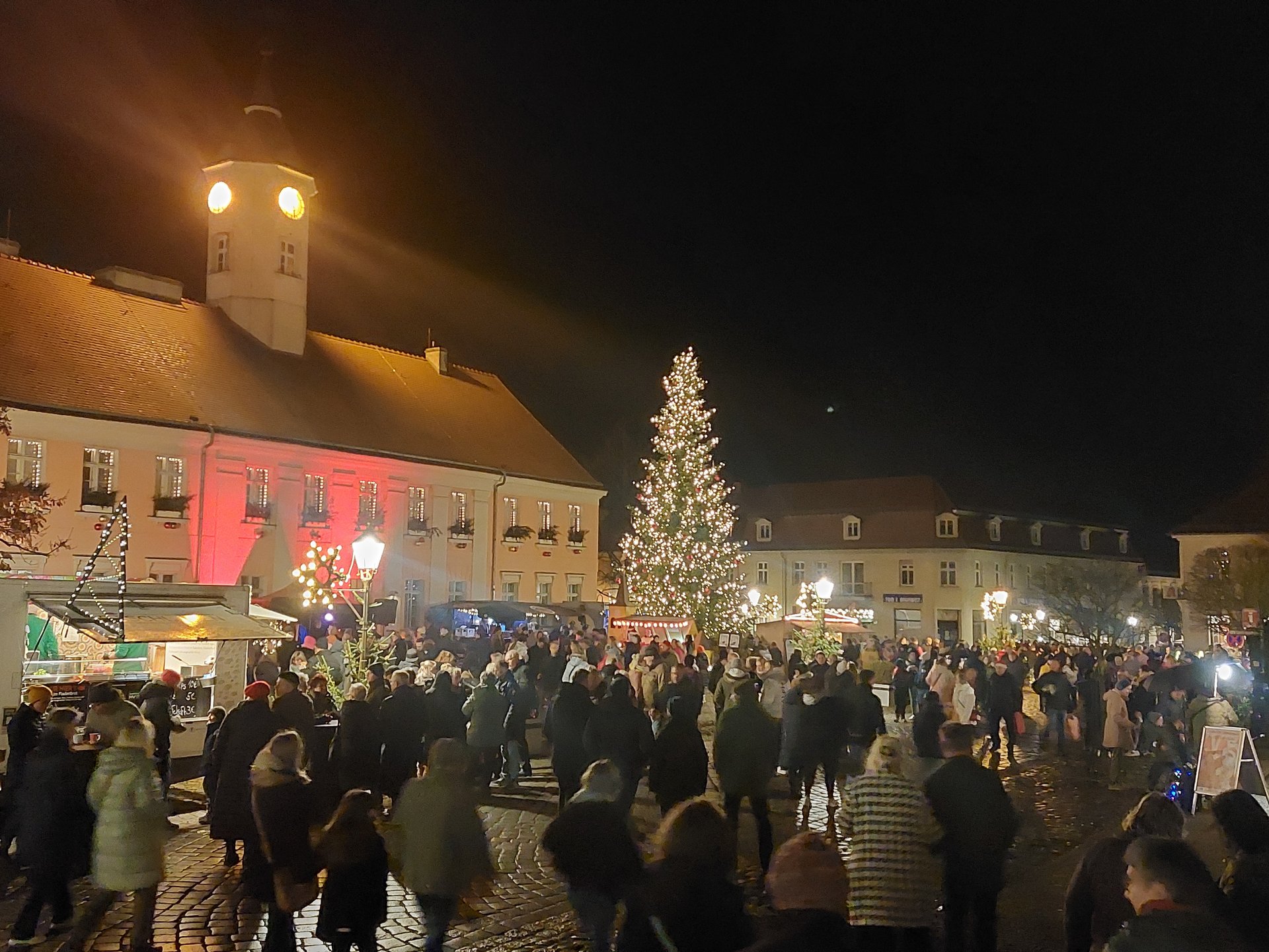 Laternenzauber auf dem Marktplatz Zehdenick